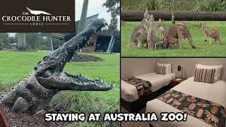 We stayed at Australia Zoo! The Crocodile Hunter Lodge Full Tour & Review 2024