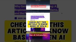 Gen AI introduction #genai #ollama #api #gemma3 #lamma3  #openaiapi #openllm #huggingface