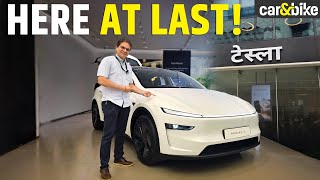 ⚡️ Tesla Model Y LAUNCHED in 🇮🇳 | 622 km range, ₹69 lakh on-road! • Detailed First Look