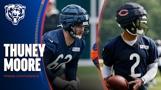 Joe Thuney, DJ Moore on rookie development, building chemistry | Chicago Bears