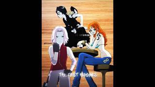 Queens of Big 3 ❤️‍🔥 || [BLEACH] [ONE PIECE] [NARUTO] #manga #edit