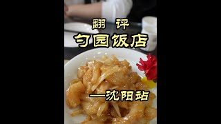 特厨探店|沈阳又一家百年老字号，传承得如何——勺园饭店 #美食 #探店 #美食探店