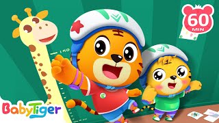【兒歌】長高高🐯 + 更多兒歌🎵 | 寶貝起床啦 | 兒童歌曲合集 |TOP熱門兒歌 | 幼兒音樂 | 童謠串燒 | 貝樂虎BabyTiger