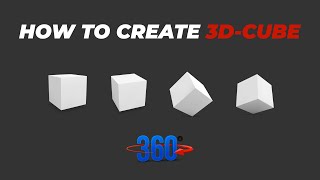 CSS3 3d rotating cube animation | CSS animation key frames | CSS animation tutorial
