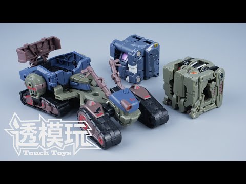 【SwiftTransform】Cube Combine! 52TOYS ZOMBIETRACK! BEASTBOX-MEGA MECHABEAST 猛兽匣 超兽机 僵尸履带 BMM02