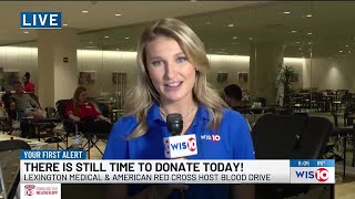WIS partners with Lexington Medical Center, American Red Cross to help with emergency blood short...
