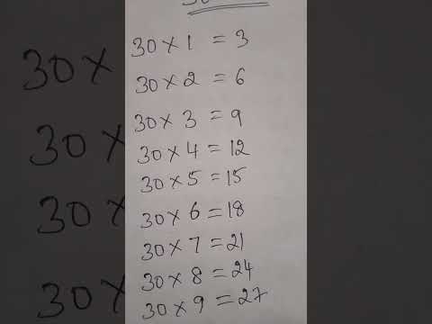 math table 30..#shortcut #tricks #math #ytshortsvideo