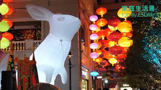 【發光巨兔迎中秋】利東街中港城兼映LED舞火龍、旗袍漫遊體驗