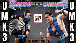 Ultimate Mortal Kombat 3 Silent0897 (vs)  Oroverde666 | Fightcade | ggpo | Gameplay