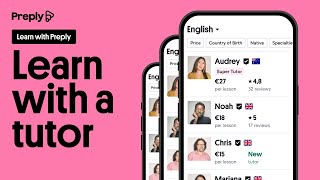 Learn with a tutor | Learn with Preply | Preply