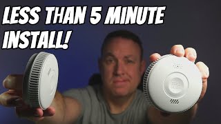Install these Wireless Interconnected Smoke Detector Fire Alarms in less than 5 minutes!