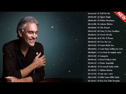 The Best Of Andrea Bocelli - Andrea Bocelli Greatest Hits Album 2020