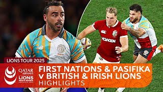 First Nations & Pasifika XV v British & Irish Lions Highlights | Lions Tour 2025