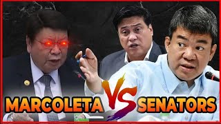 🔴 NAGKAINITAN !!! MARCOLETA VS. SENATORS | Jevara PH