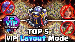 New! TH15 WAR BASE with link 2025! Top 5 Best COC TH15 War/CWL/Trophy Base [VIP] Ep 5 Preview