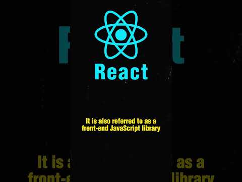 What is react (react js) #reactjs #reactjstutorial #webdevelopment #htmlcss #javascript