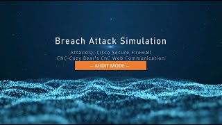 Breach Attack Simulation: Part 8: AttackIQ & Cisco Secure Firewall: AUDIT-Cozy (Bonus some ChatGPT)