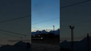 High Tatras by Night #slovakia #hightatras #train