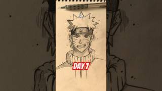 How to draw anime easy tutorial | Day-7 #shorts #artsbyshubham #animedrawing #trending #anime