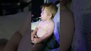 Axels morning cartoons #babyaxel #babyshorts #babyboy