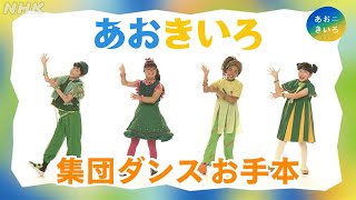 [あおきいろ] テーマソング「あおきいろ」集団ダンス解説 | ひろがれ！いろとりどり | 未来へ17アクション | SDGs | NHK