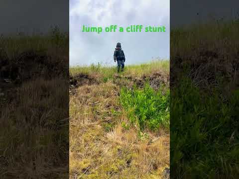 6 year old jumping on a hill #funnyvideo #viralvideo #cool