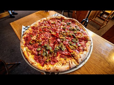 EAT THIS PIZZA FAST ENOUGH AND THEY NAME IT AFTER YOU! | PHILLY EP.4 | BeardMeatsFood