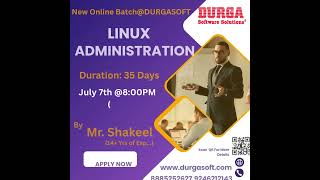 📣 New Online Batch Alert @DURGASOFT!