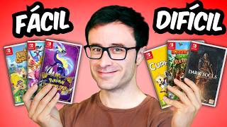Juegos FÁCILES vs juegos DIFÍCILES en NINTENDO SWITCH