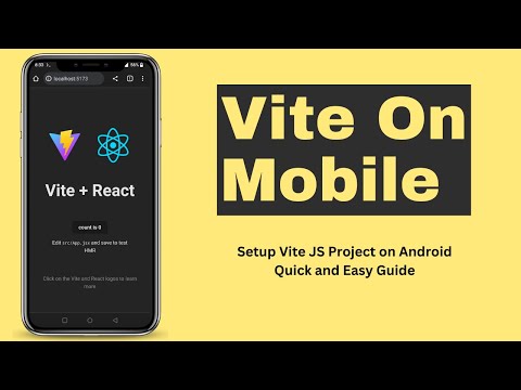 Setup Vite JS Project on Android - Quick and Easy Guide
