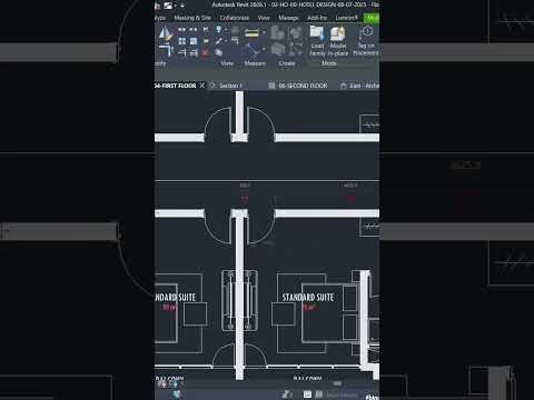 A stunning Hotel Design using Revit #bim #architecture #architects #bimexperts #3dmodeling #revit
