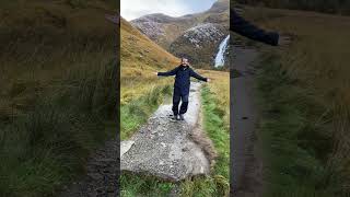 Hiking in Glen Nevis #scotland towards Steall waterfall #nature #scotlandlover