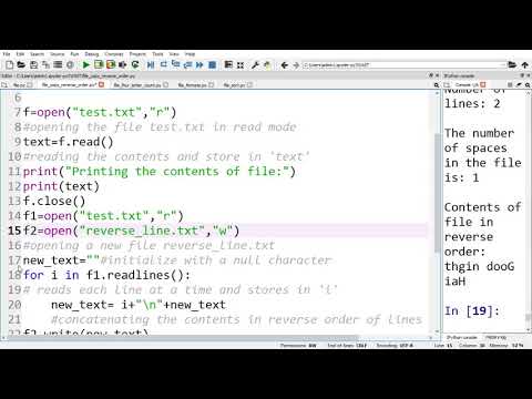 3. Python - File Processing Example