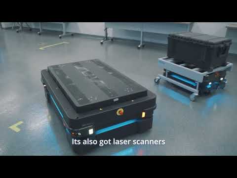 Increase logistics efficiency with Mobile Industrial Robots