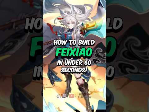 BEST FEIXIAO BUILD - How to Build Feixiao in 60 Seconds #honkaistarrail #starrail #hoyoverse