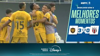 AMAZONAS vence o BOTAFOGO-SP por 3 a 0 e EMBOLA o Z4 | Melhores momentos
