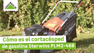 Qué es el cortacésped de gasolina Sterwins PLM2-46B | LEROY MERLIN