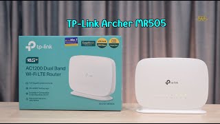 รีวิว TP-Link MR505  4G เร้าเตอร์ใส่ซิมรุ่นใหม่ แรงไร้เสา-ต่อเสาได้