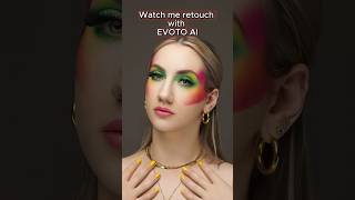✨ High-End Beauty Retouch in 60 Seconds with Evoto AI #aiediting #retouchingtutorial #beautyedit