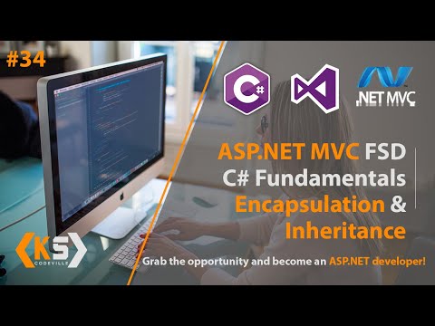 C# Encapsulation and Inheritance | Asp.Net Web Development Tutorial In Hindi | C# Tutorials |Part 34