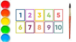 123 Counting Ginti Counting छोटे बच्चों की पढ़ाई Kids Class Phonic Song | Kids And Us #1to10 #1to100