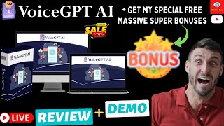 VoiceGPT AI Review, Features & Benefits, Bonuses & Demo I VoiceGPT AI I VoiceGPT AI Tutorial & Demo