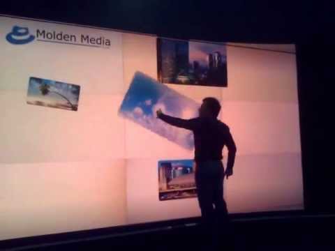 M2Touch: Video wall installation (2)