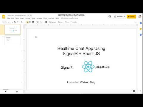 Building Chat App with React js & ASP.NET Core SignalR | Part 1