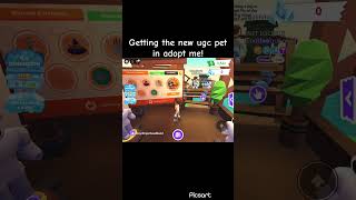 I got the new UGC in adopt me! #adoptmepets #trademe #adoptmeroblox #roblox #ugc