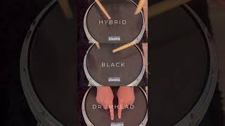EVENS HYBRID BLACK SNARE DRUMHEAD