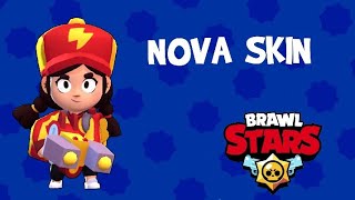 BRAWL STARS: JOGUEI COM A NOVA SKIN DA JESSIE DRAGÃO ESCARLATE