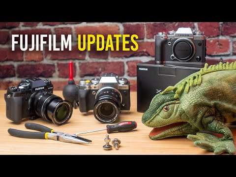 New Fujifilm Updates to Cameras, Lenses, and Apps