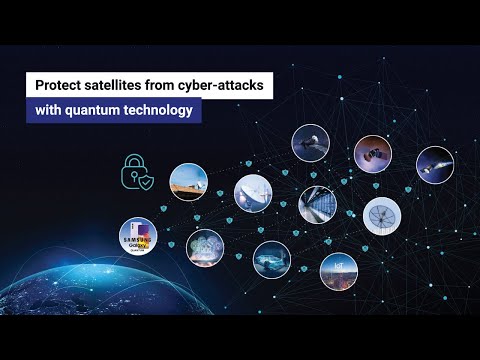 Quantum Cyber Security for Satellites