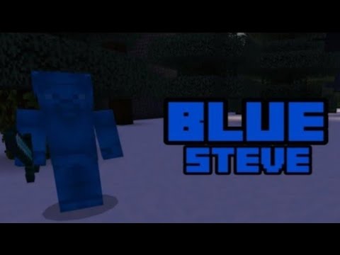 Minecraft PE{Blue Steve}Horror Map | Full Map
